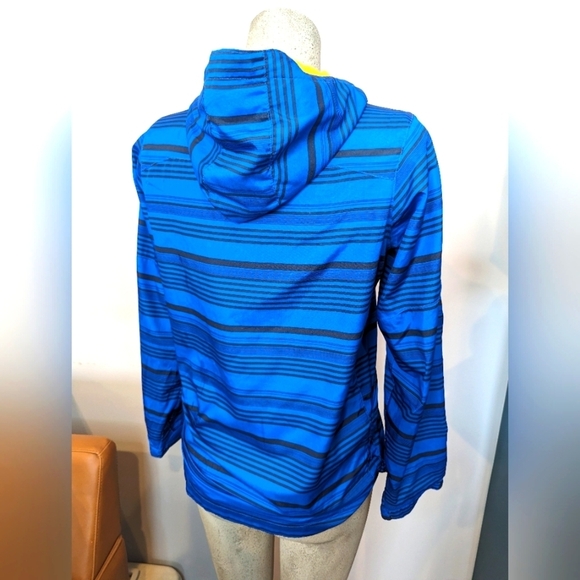 Burton Dover Jacket Cobalt Blue Fortress Stripe Youth L - Picture 5 of 12
